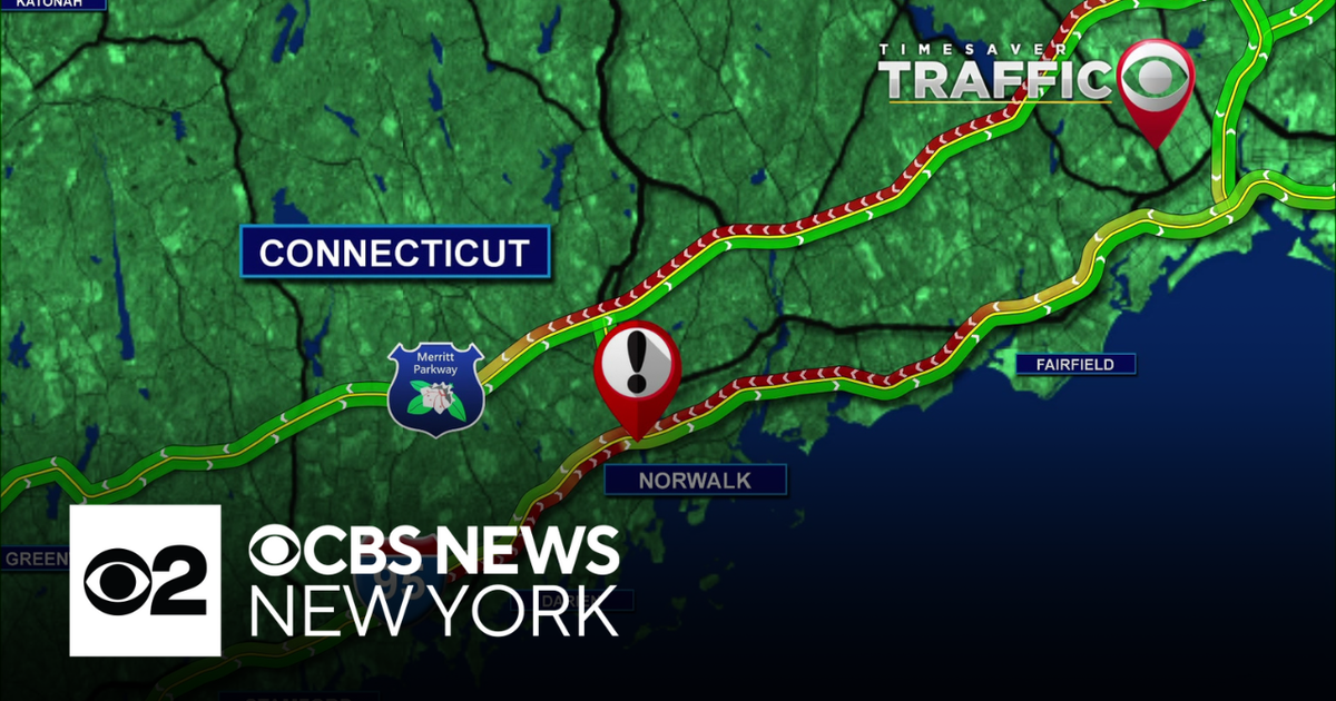Tractor-trailer crash shuts down I-95 in Norwalk, Connecticut - CBS New ...