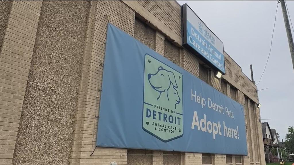 Adoptions underway at Detroit Animal Care and Control ahead of move to
new facility