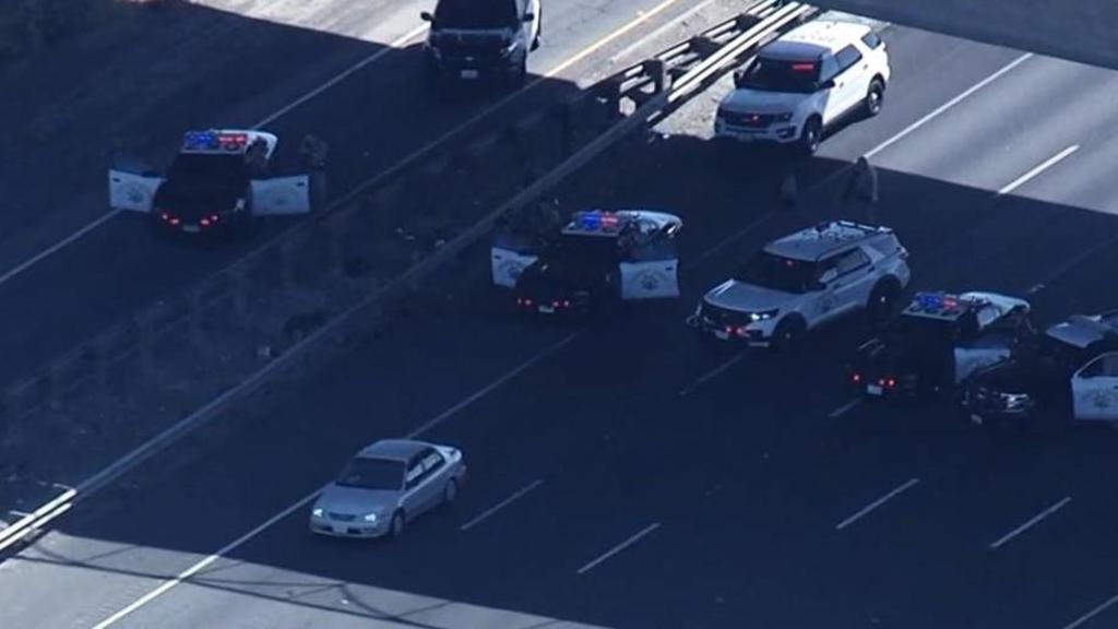 Watch live: Police pursuit of possible shooting suspect comes to stop
on I-80 in Fairfield