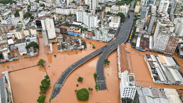 Floods due to heavy rains in Porto Alegre, Rio Grande do Sul