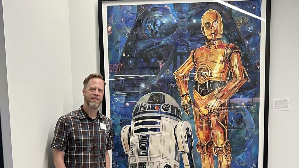 Minnesota artist tapped by Lucasfilm to create "Star Wars" collage for
May the 4th holiday