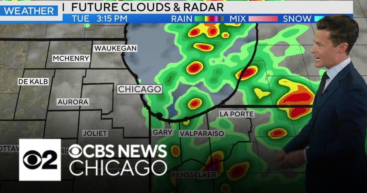 Storms coming to Chicago area Tuesday - CBS Chicago