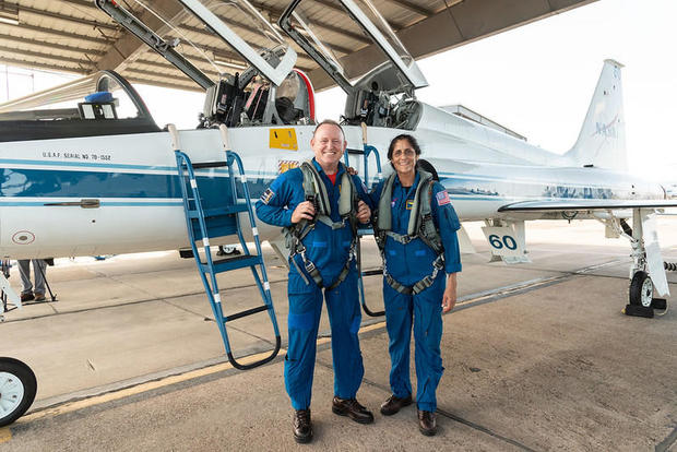 Starliner commander Barry "Butch" Wilmore and co-pilot Sunita Williams 