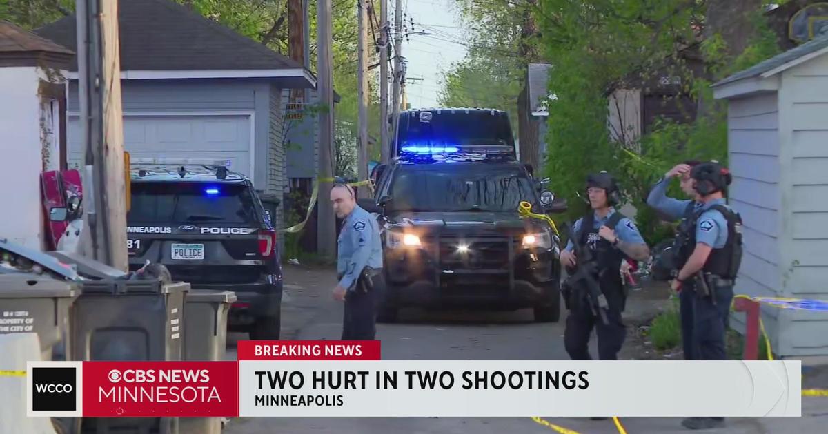 Minneapolis police investigating 2 northside shootings