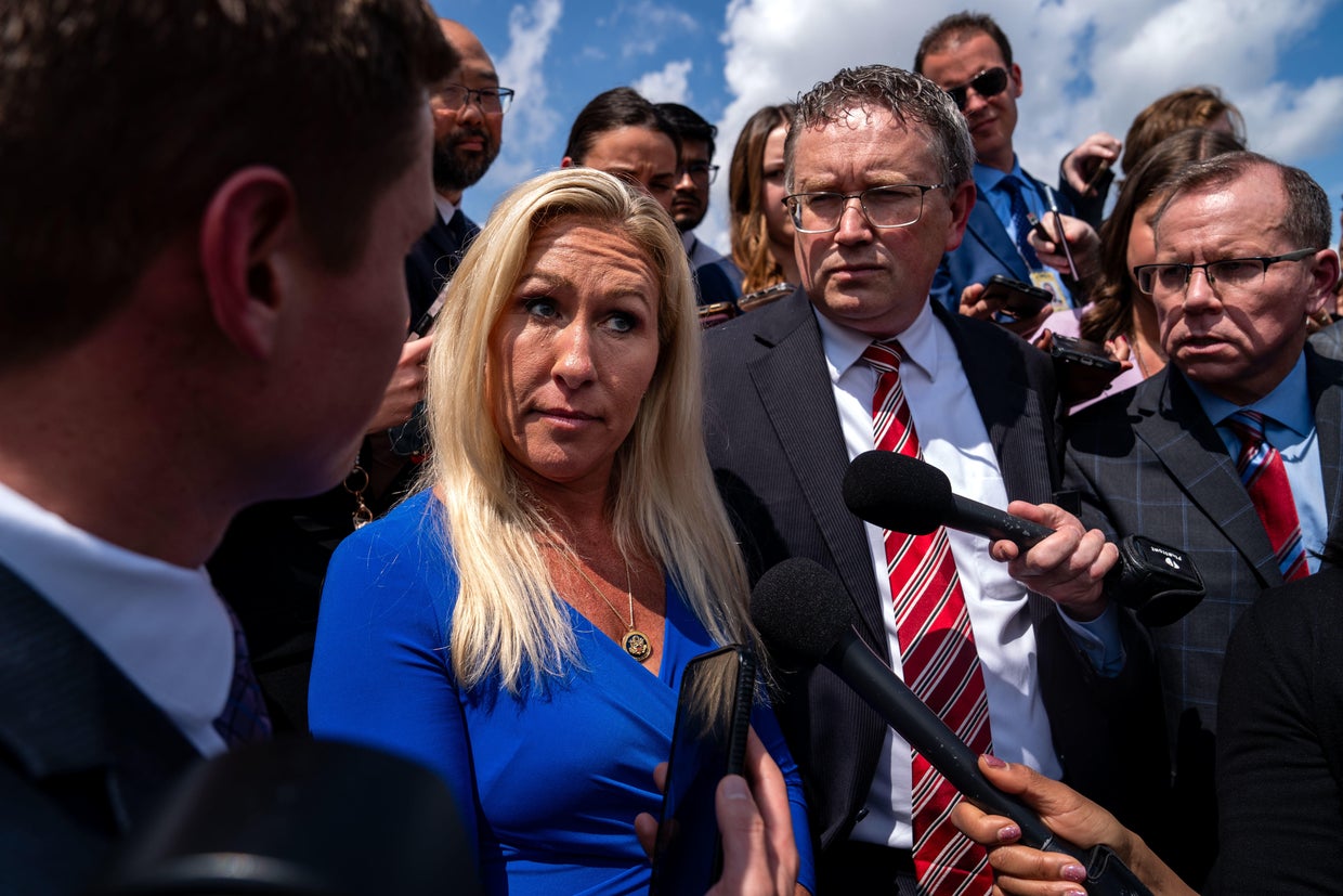 Rep. Greene Expected To Trigger Motion To Vacate Speaker Johnson This Week 