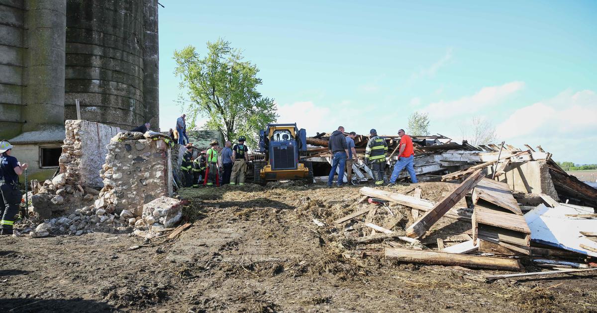 EF0 tornado touched down, destroyed barn in Northern Illinois Tuesday, NWS confirms