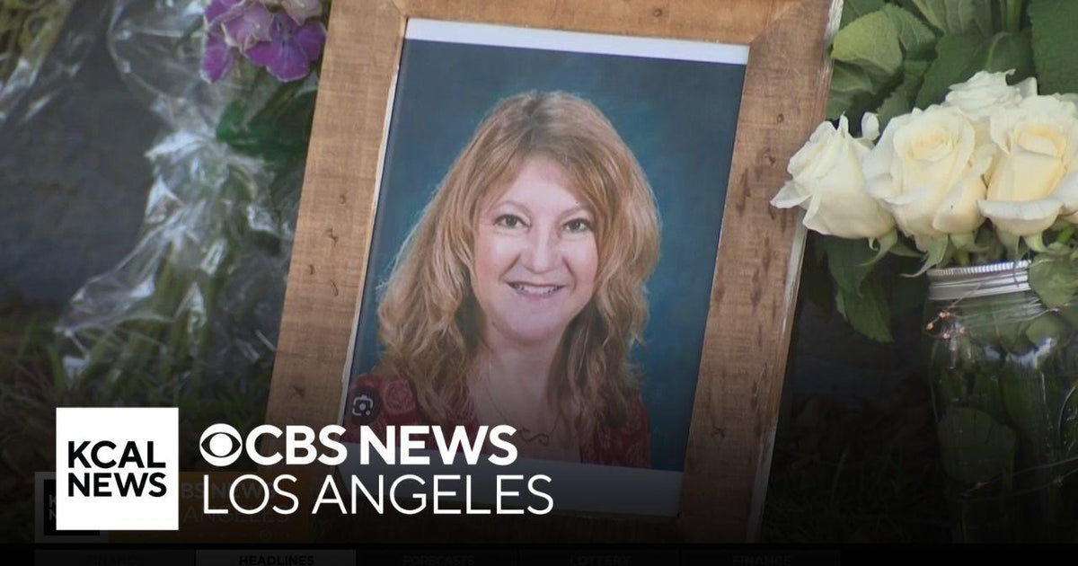 Burbank school mourns loss of beloved teacher who was killed - CBS Los ...