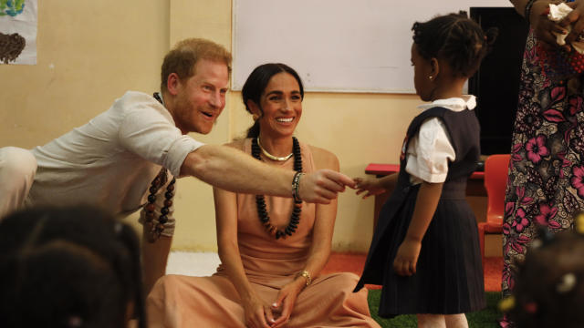 The Duke and Duchess of Sussex Visit Nigeria - Day 1 