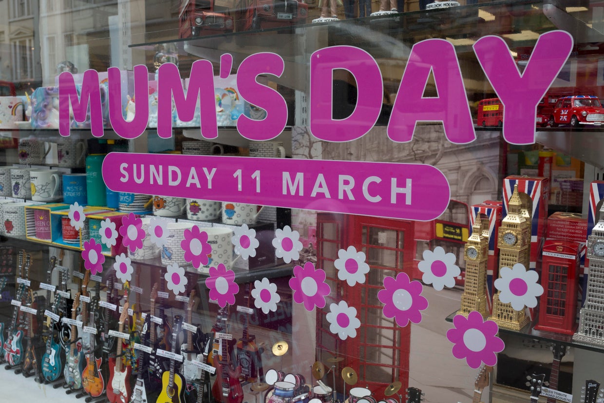 Mum's Day Shop Window 