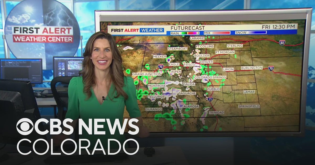 Denver weather: Cool and unsettled to end the week - CBS Colorado