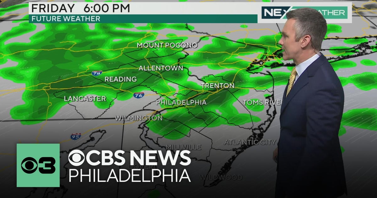 NEXT Weather: Unsettled finish to the week - CBS Philadelphia