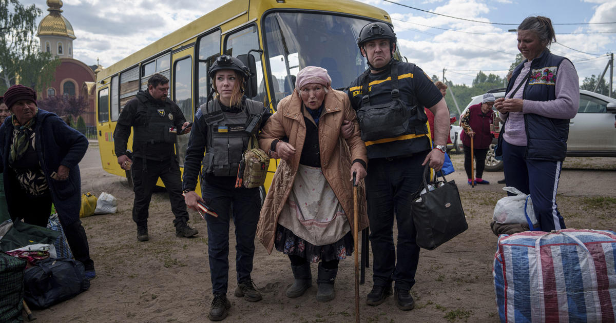 Russia presses renewed border assault in northeast Ukraine as thousands flee