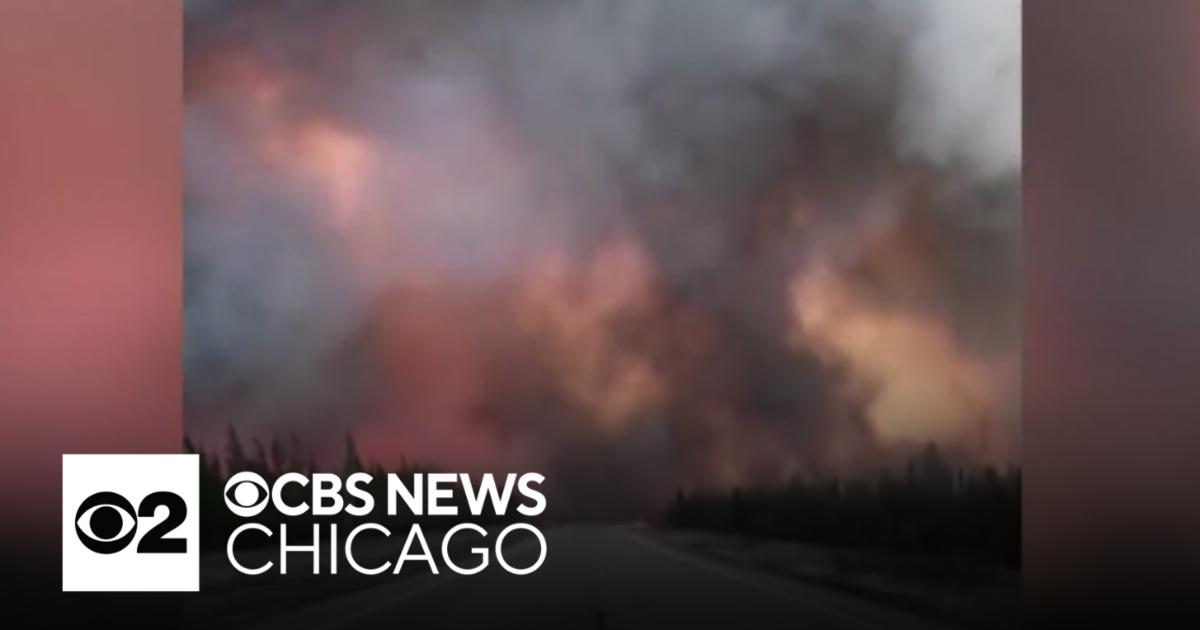 Multiple wildfires reported in Canada ahead of typical season - CBS Chicago