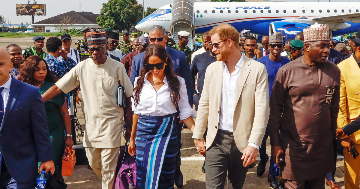 Harry and Meghan wrap up a really royal trying tour of Nigeria
