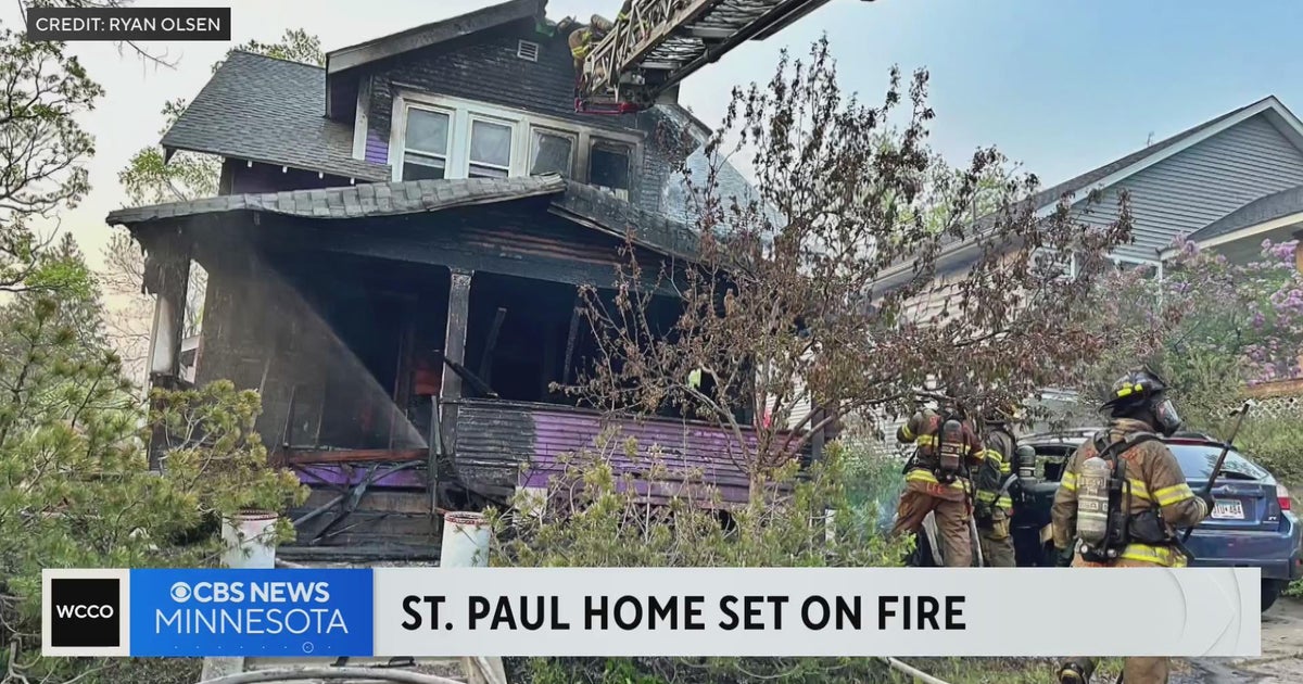 Arson suspected in St. Paul house fire - CBS Minnesota