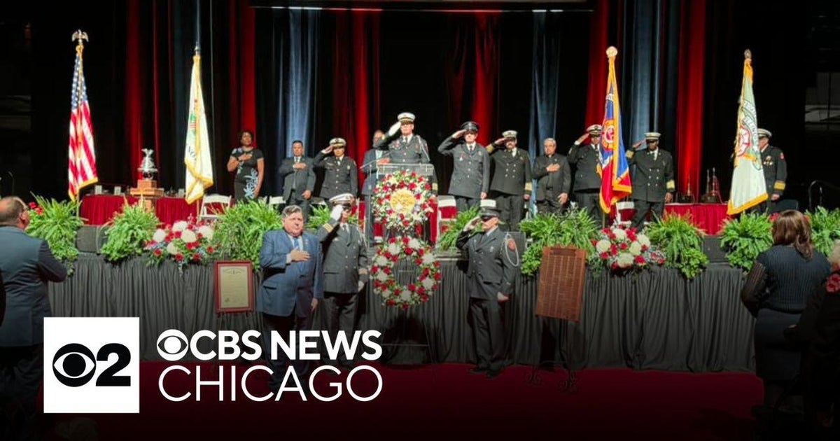 Illinois holds annual Fallen Firefighter Memorial ceremony - CBS Chicago