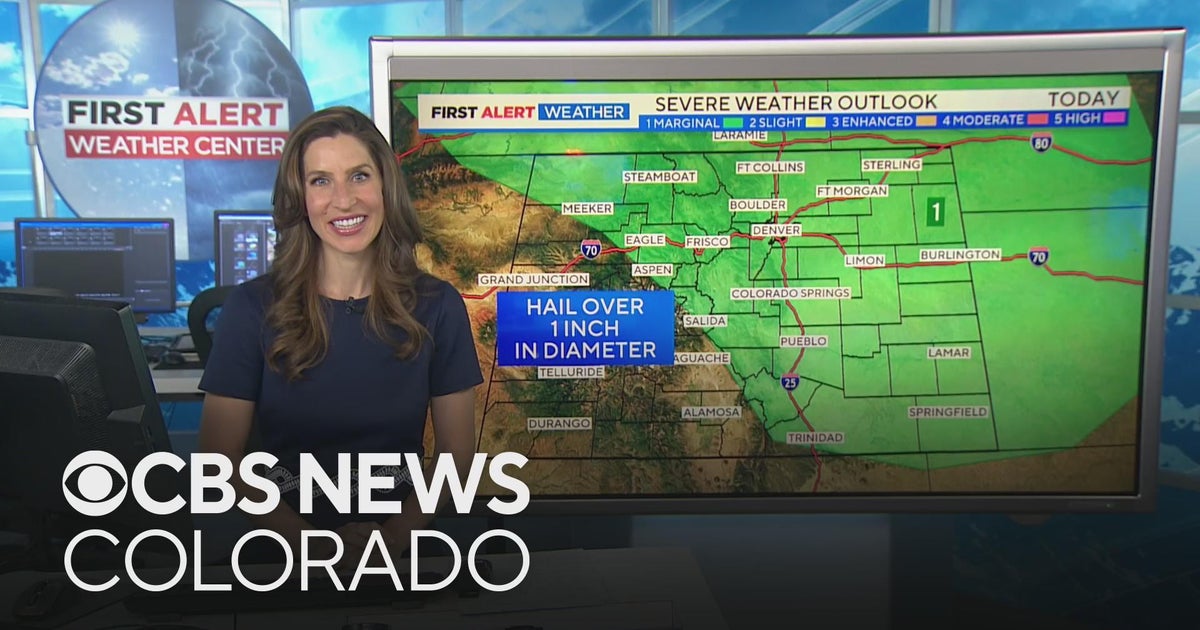 Denver weather: Temperatures in the 70s with afternoon storms - CBS ...