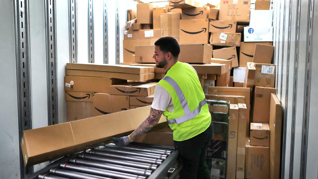 A Look Inside Amazon's Fall River Warehouse 