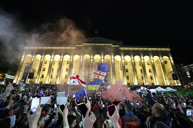 Georgia's parliament passes controversial foreign agent law amid protests, widespread criticism