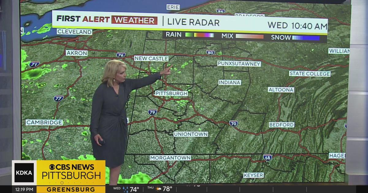 KDKA-TV Afternoon Forecast (5/15) - CBS Pittsburgh