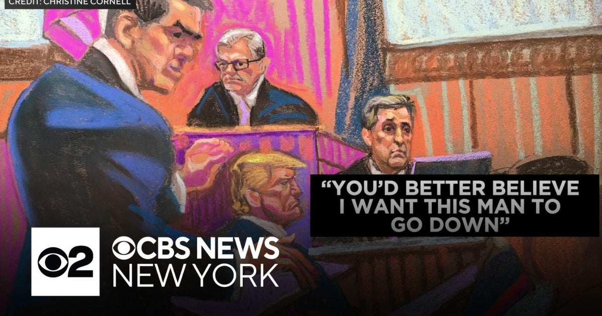 Michael Cohen on witness stand for 3rd day in Trump trial - CBS New York