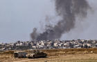 Israeli airstrike hits Jabalia Refugee Camp in Gaza 