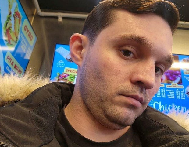 Gordon Black, a U.S. soldier detained in Russia, poses for a selfie in a file photo obtained from social media.