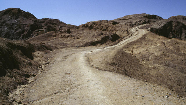 Rocher de Sel, rock salt massif near Djelfa 