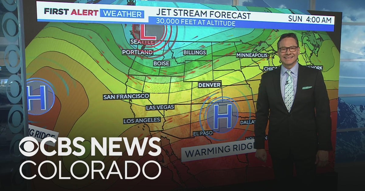 Big time warm up to wrap up the week with a warm weekend coming - CBS ...