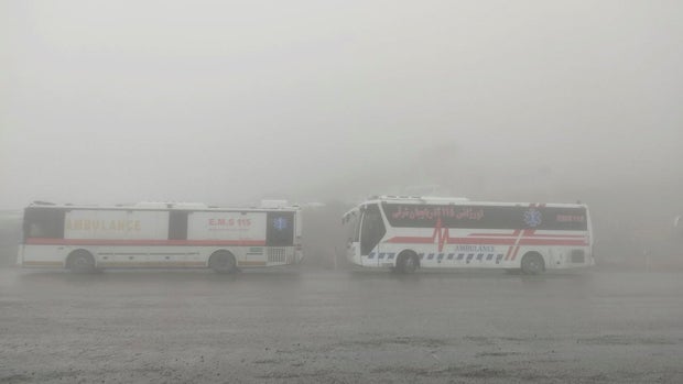 Crash of a helicopter carrying Iran's President Ebrahim Raisi