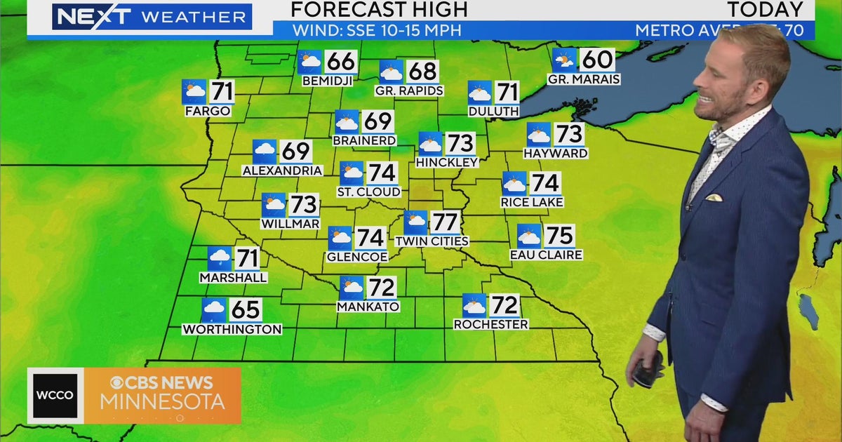 NEXT Weather: 11 a.m. report for Minnesota from May 19, 2024 - CBS Minnesota