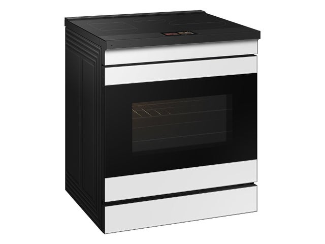 Samsung Bespoke 6.3 cu. ft. Smart Slide-In Induction Range with AI Home & Smart Oven Camera 