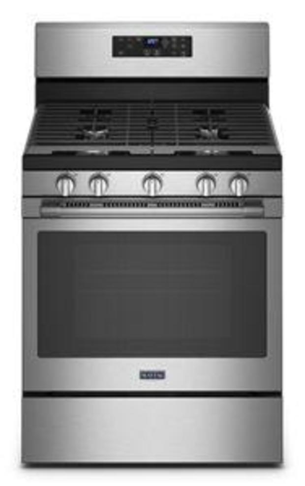 Maytag Gas Range with Air Fryer and Basket 