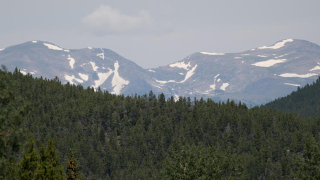 View of Mount Evans 