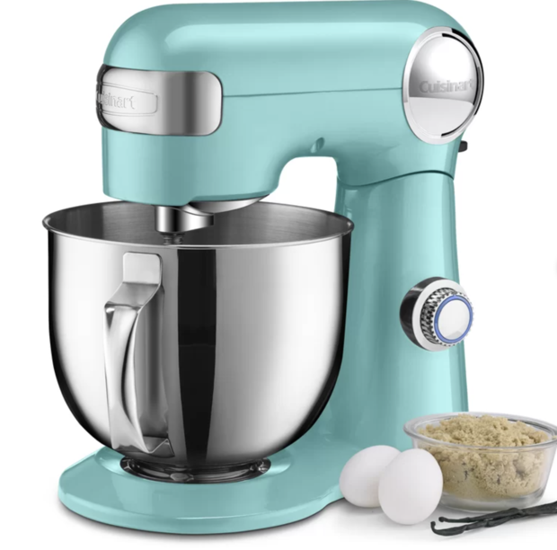 Cuisinart stand mixer in robin's egg blue 