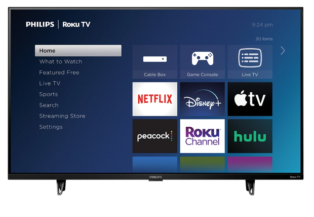 Philips 32" Class HD Roku borderless LED smart TV