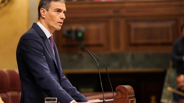Spain's Prime Minister Sanchez announces recognition of Palestinian state 