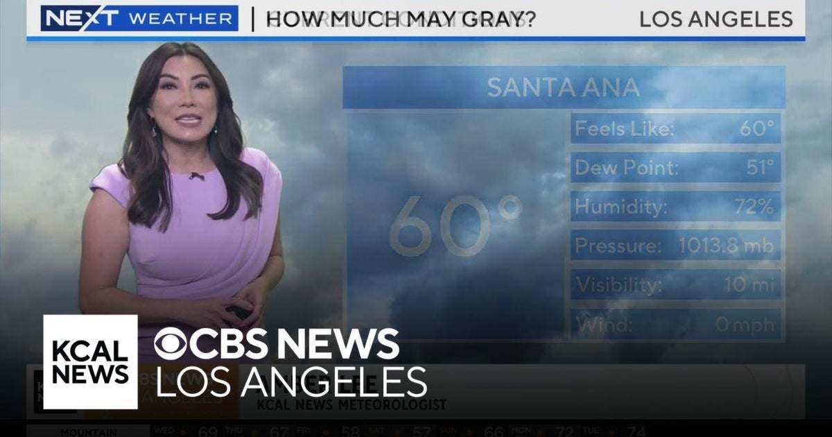 Amber Lee's Morning Weather (May 22) - CBS Los Angeles