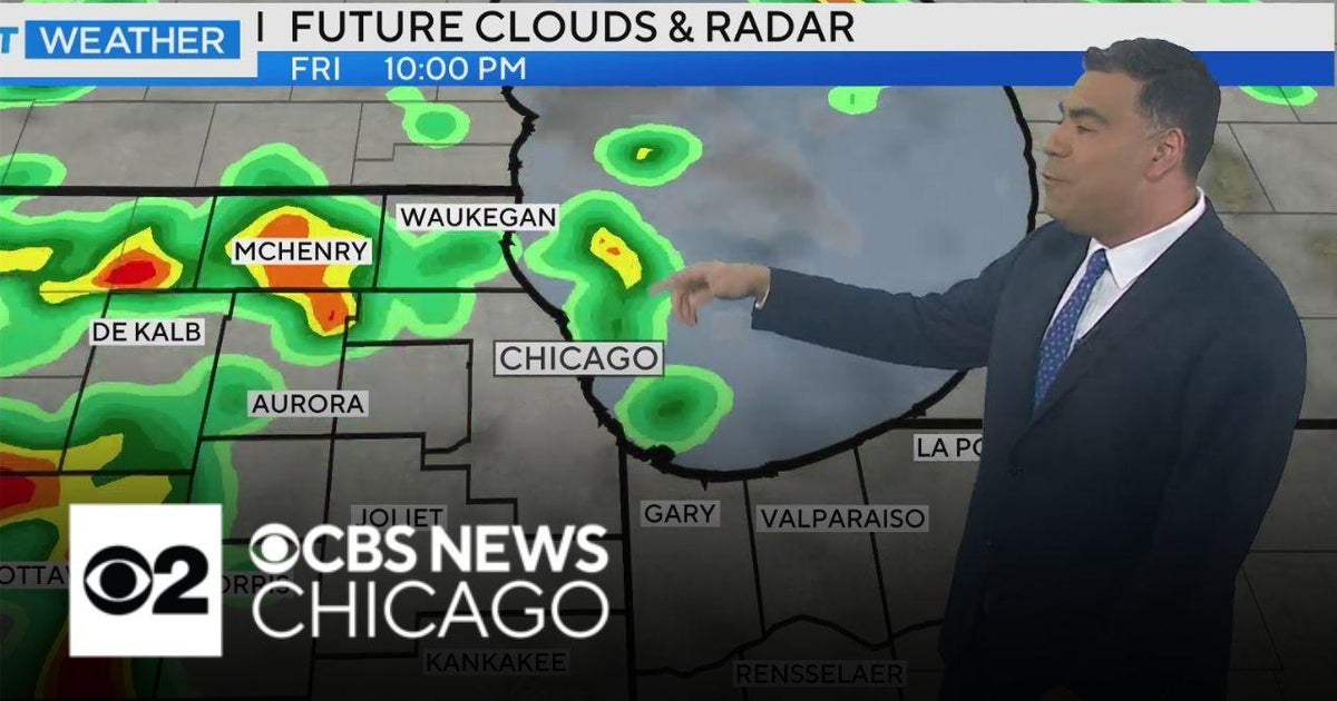 Have an umbrella handy this weekend - CBS Chicago