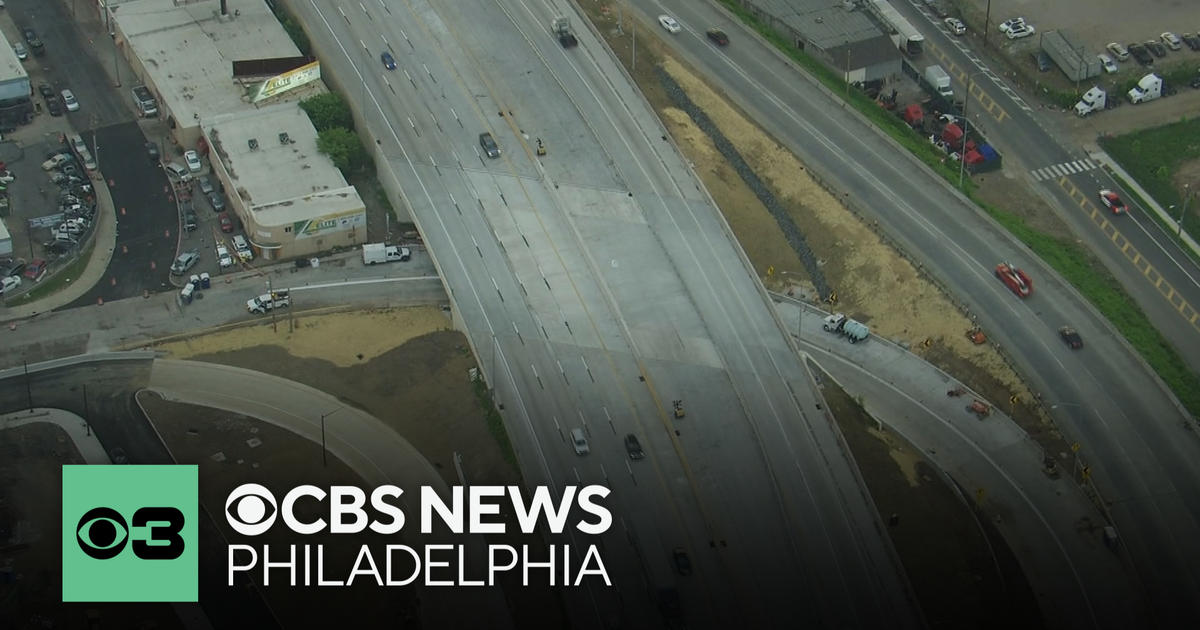 I-95 south reopens in Philadelphia nearly 1 year after collapse - CBS ...