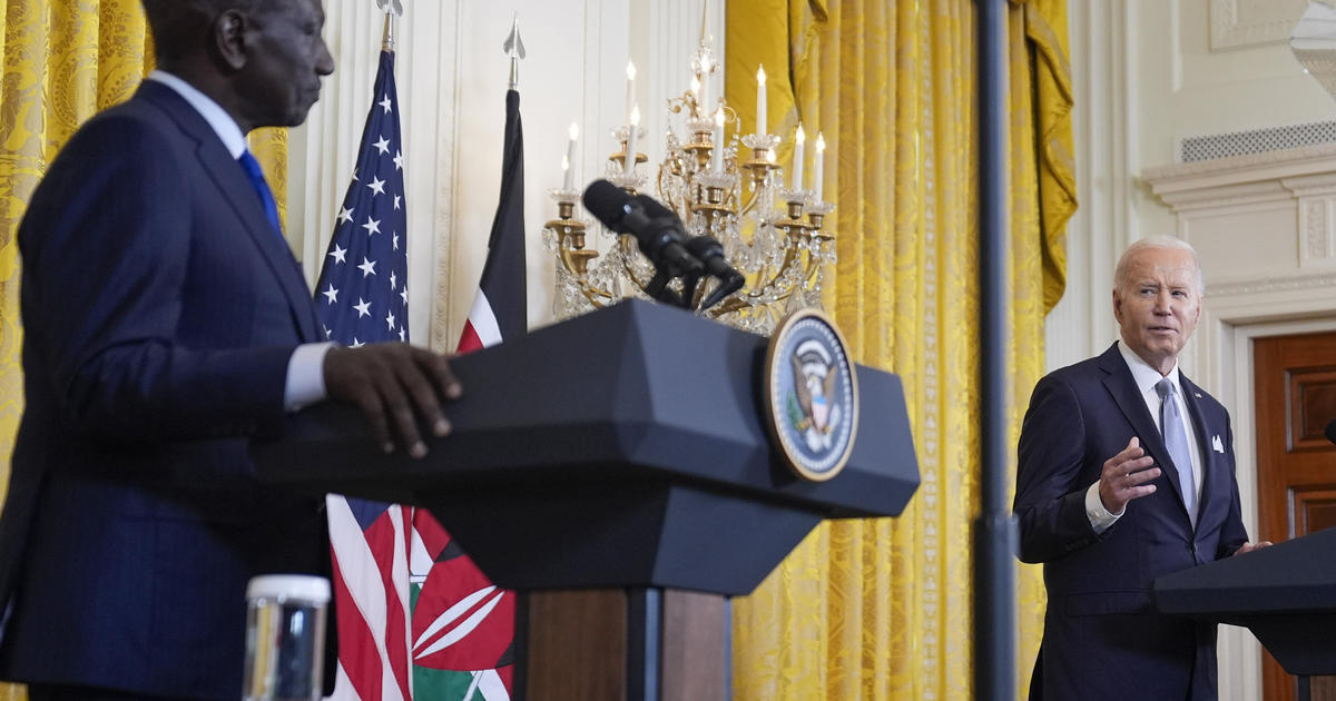 Biden strikes to designate Kenya as a significant non-NATO U.S. ally
