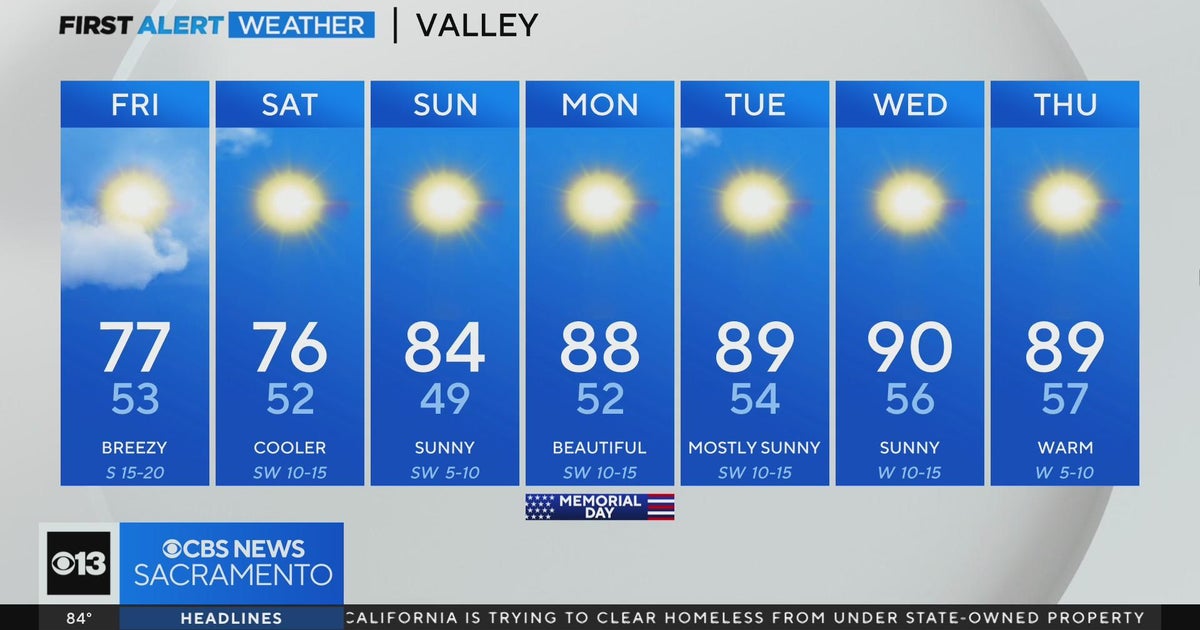 Thursday evening forecast: May 23, 2024