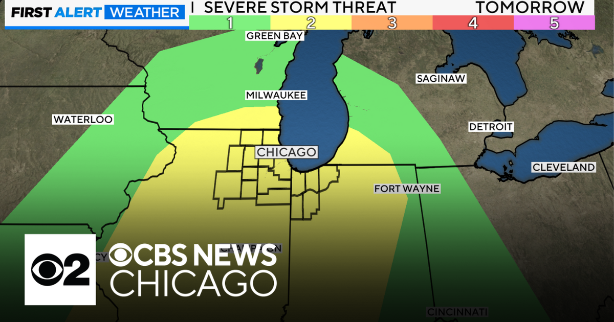 Sunny skies before Friday storms in Chicago - CBS Chicago