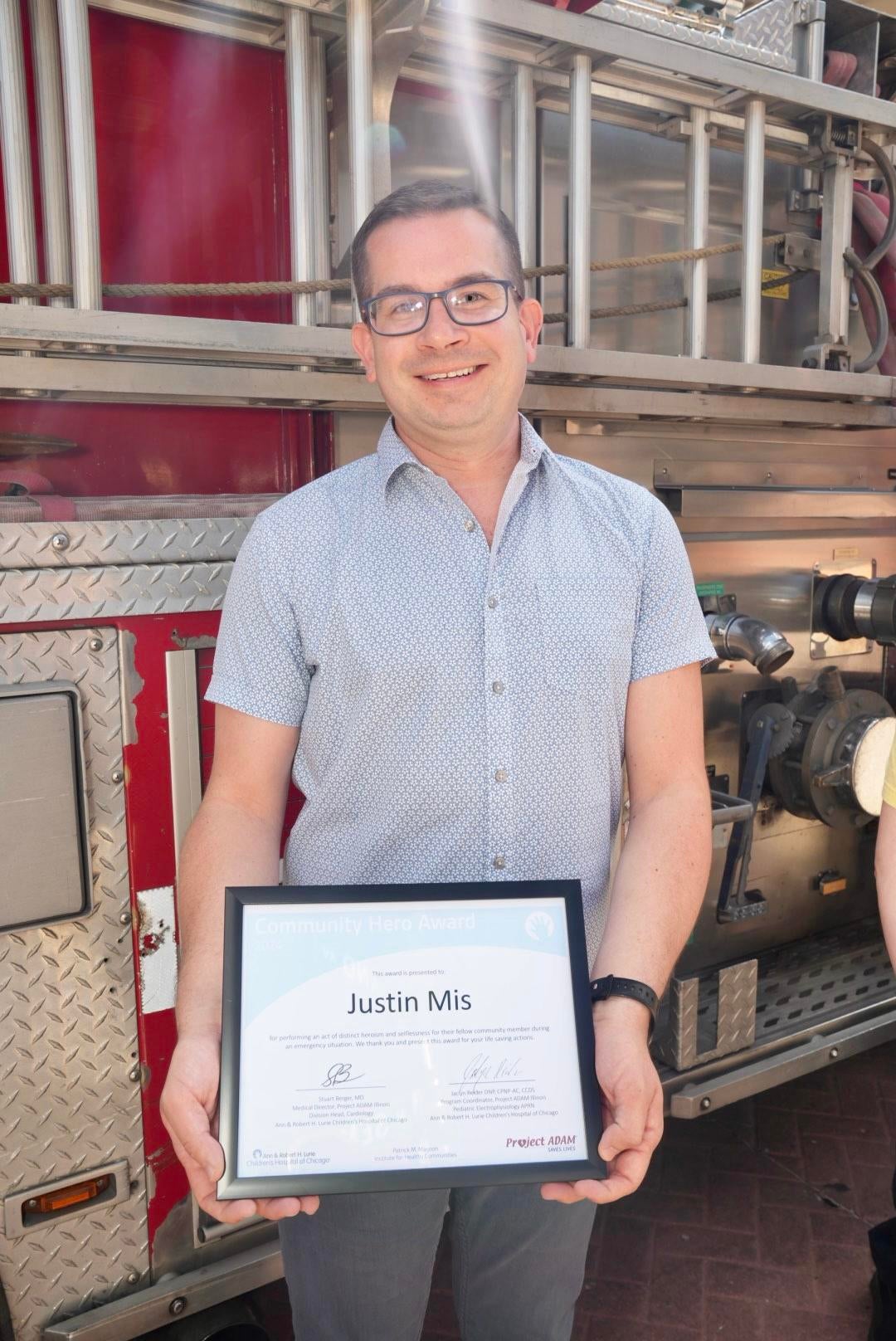 Chicago Fire Department honors trauma nurse for saving baby girl's life ...
