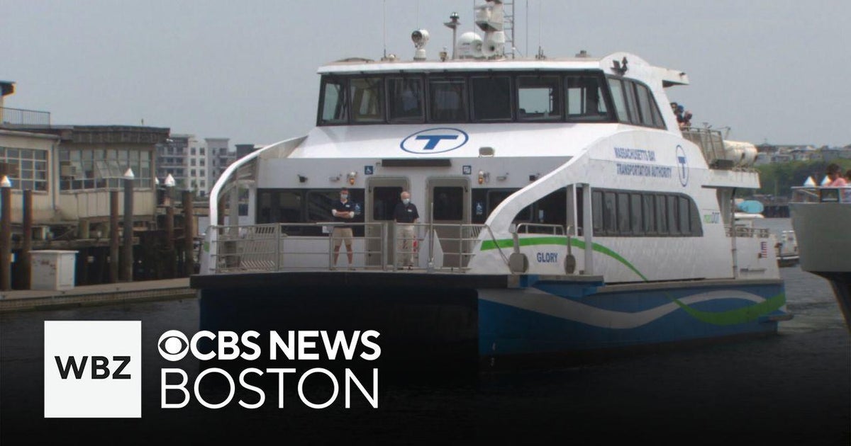 Weekend service on the MBTA HinghamHull ferry resumes CBS Boston