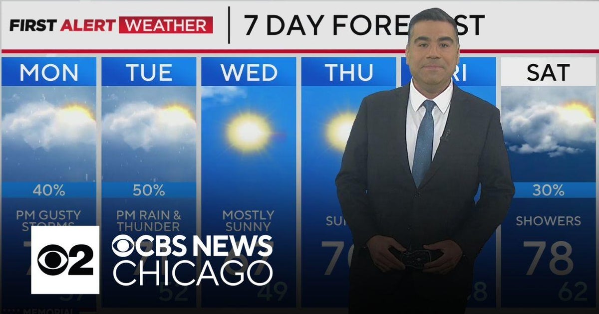 Severe storms approach Chicago area - CBS Chicago