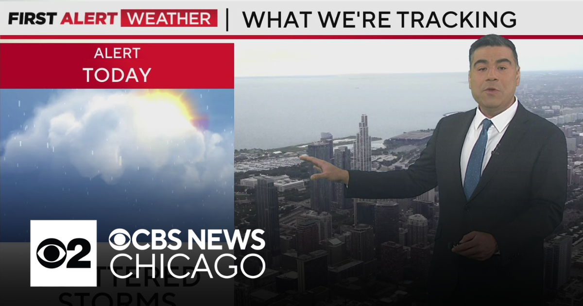 Waves of showers, thunderstorms expected for Chicago area - CBS Chicago