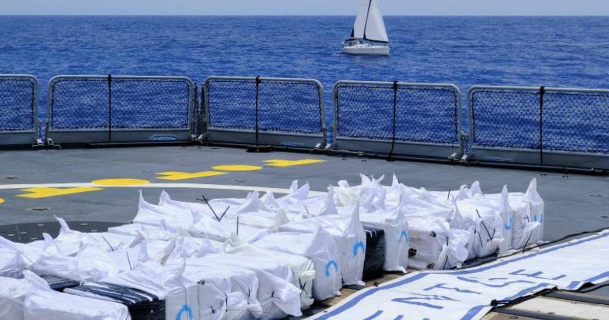 2.4 tons of cocaine seized from fishing boat in Atlantic Ocean after tip from customs division