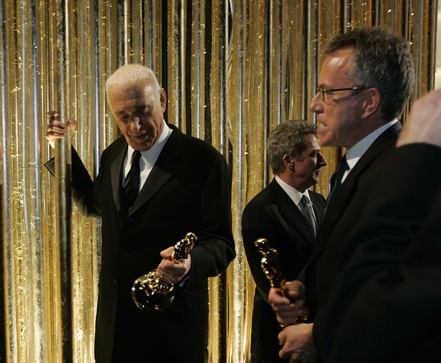 Producers Albert S. Ruddy, left, and Tom Rosenberg