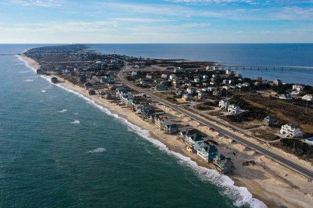 Rising Oceans Are Rapidly Eroding the Vulnerable Shoreline of North Carolina's Outer Banks
